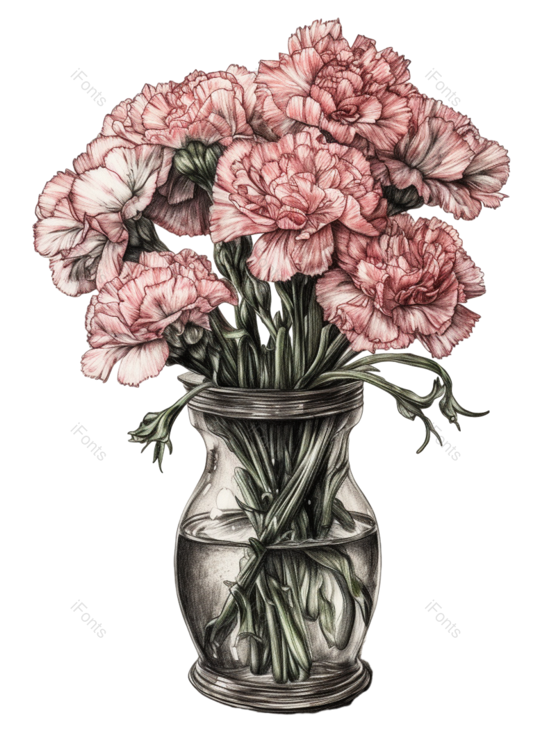 花朵素材图片,母亲节素材元素,PNG,免抠素材